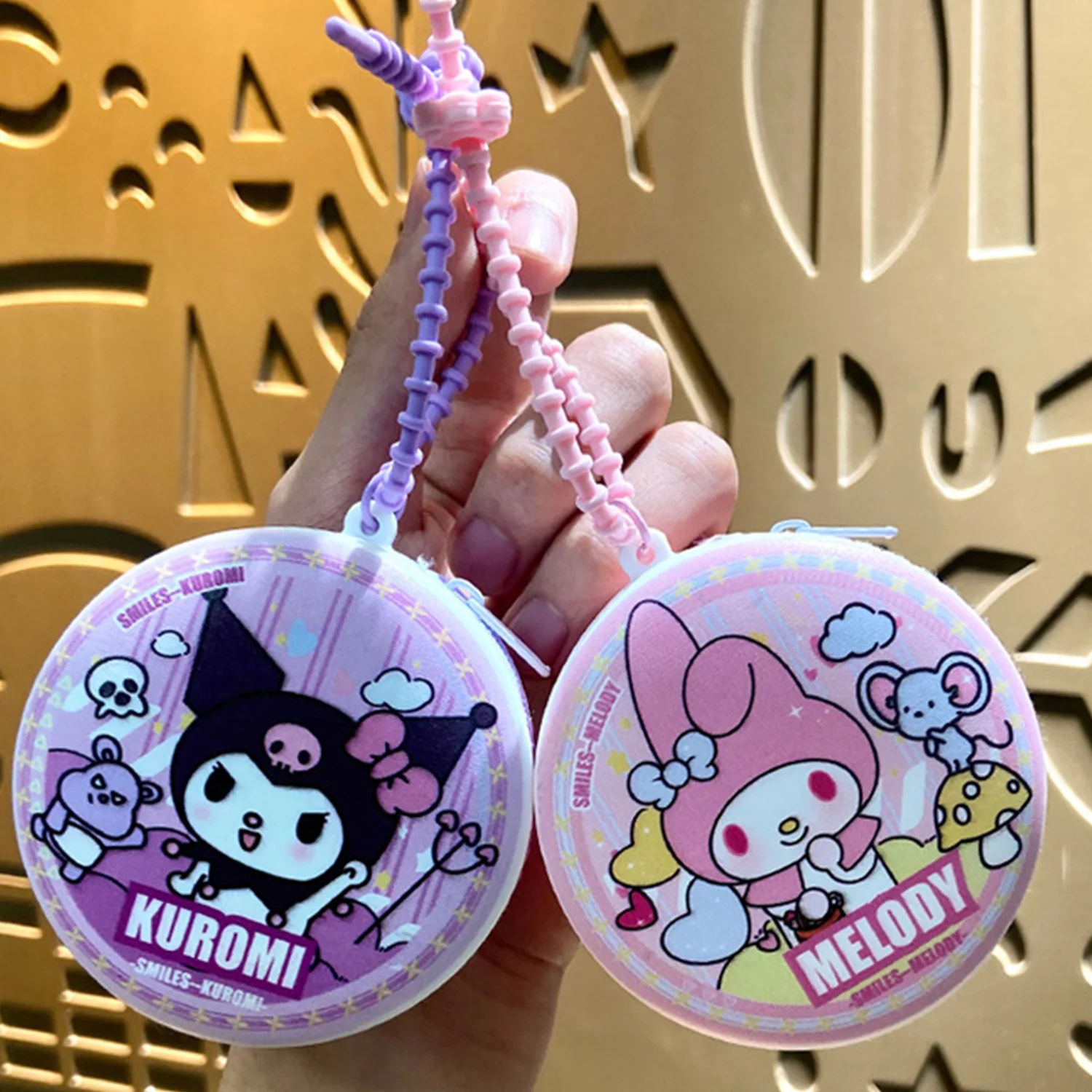 Travel Accessories Cute - Dompet Gantungan Kunci Kreatif yang Lucu,