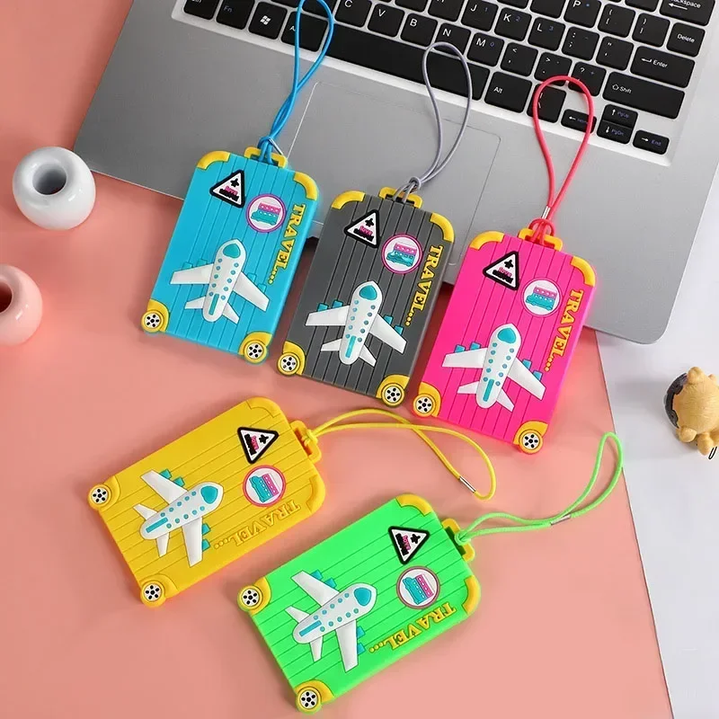 Travel Accessories International - Tag bagasi PVC portabel aksesori perjalanan