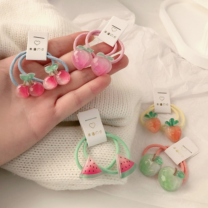 Travel Accessories With Toddler - Ikat Rambut Wortel Anak 5 Pasang