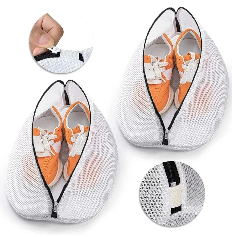 Reusable Zip Bag - Kantong Cucian Jaring untuk Mesin Cuci,