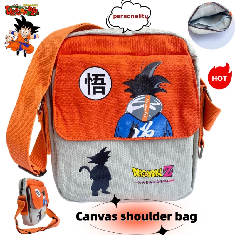 Travel Accessories Cute - Tas Bahu Dragon Ball Tas Kanvas
