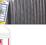 Travel Accessories International - 5 Buah Label Bagasi Transparan untuk