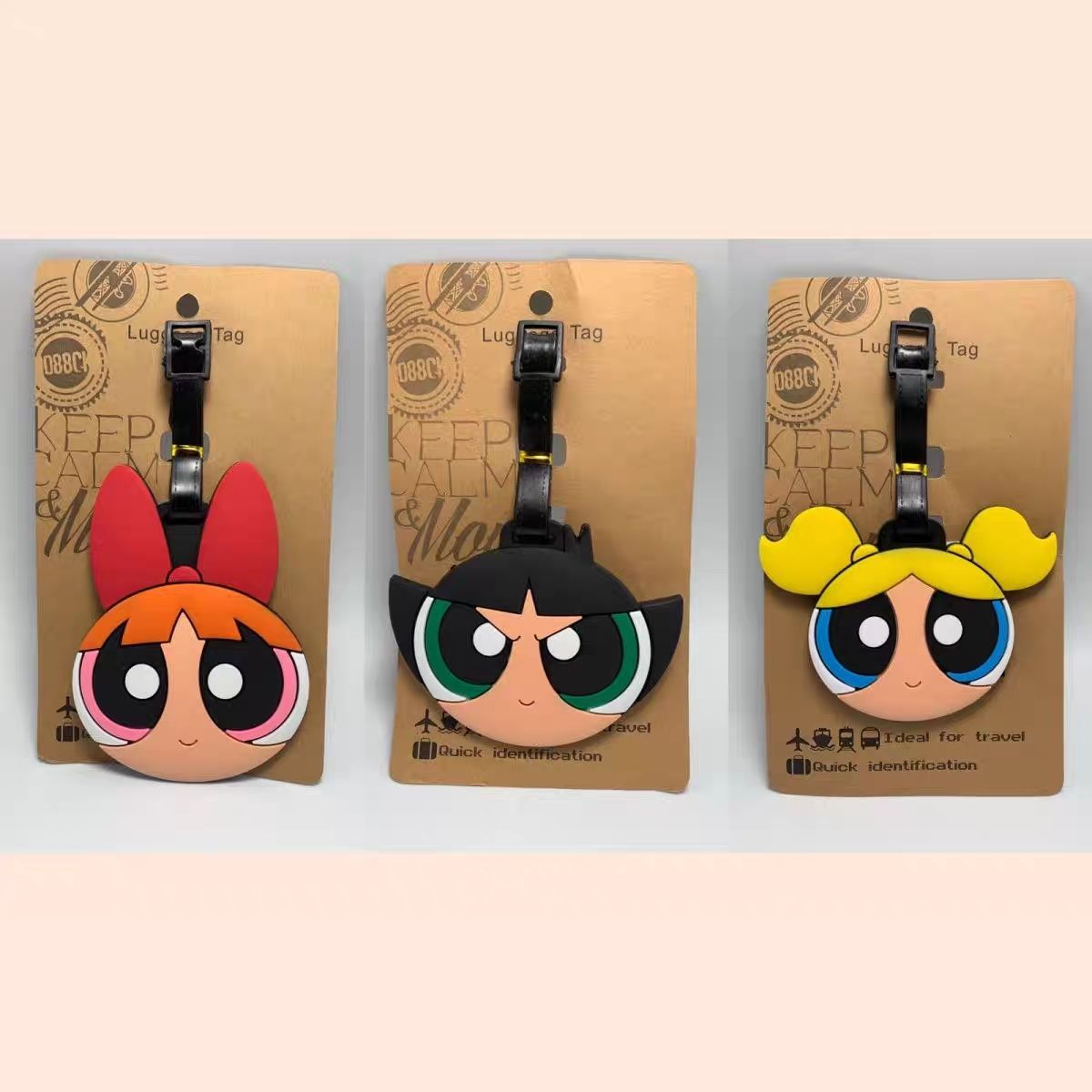 Travel Accessories International - Gantungan Tas Anime The Powerpuff Girls,