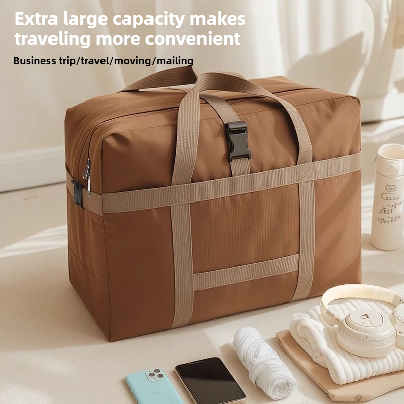 Travel Accessories Us - Tas Duffel Perjalanan Ekstra Besar, Lipat,