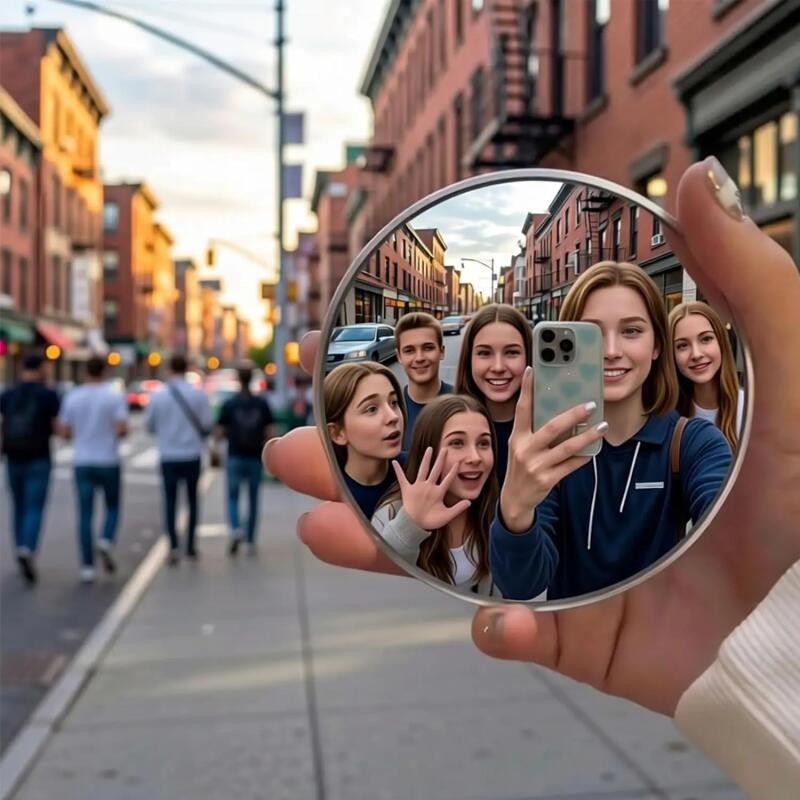 Travel Accessories Us - Cermin Selfie Genggam Portabel untuk Perjalanan