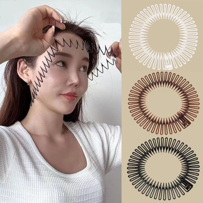 Travel Accessories Girls - Aksesori rambut plastik sisir fleksibel melar