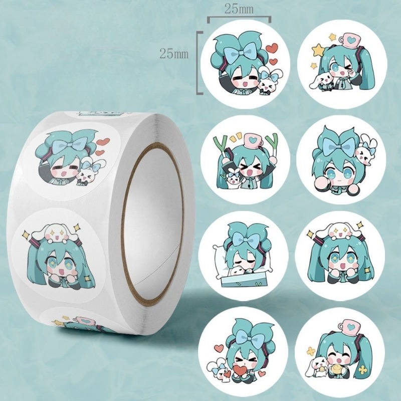 Travel Accessories Cute - Stiker Hatsune Miku Estetik Lucu, Stiker