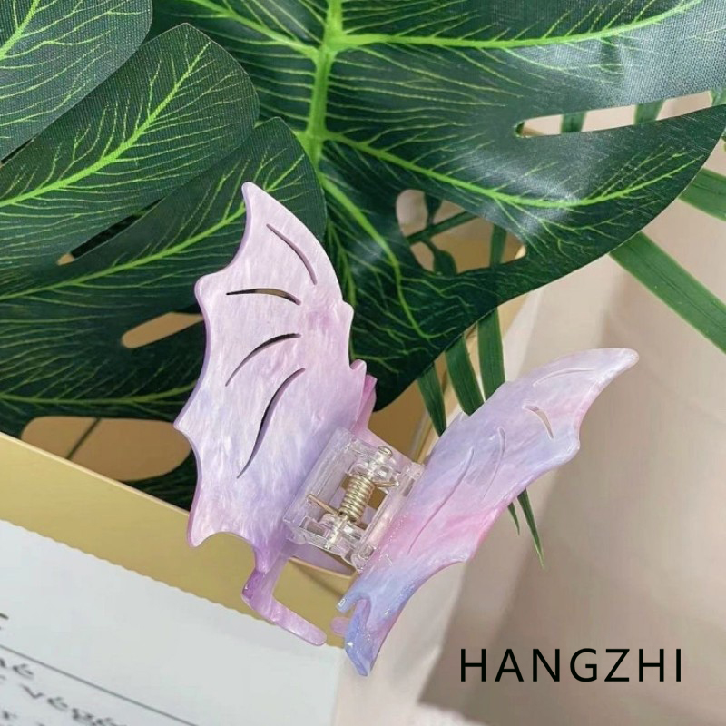 Travel Accessories Girls - HANGZHI klip rambut kelelawar Glitter halus