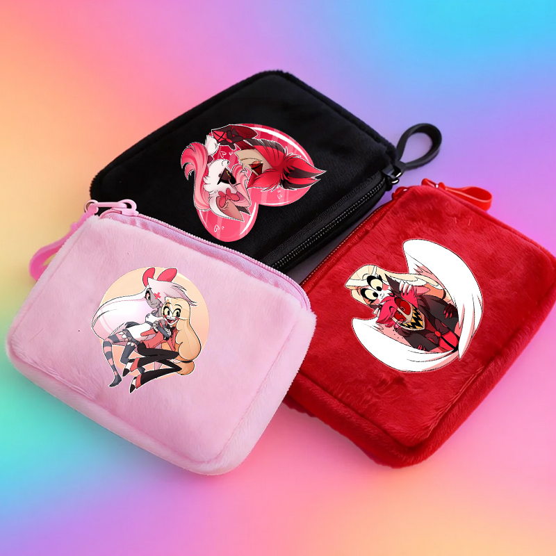 Travel Accessories Cute - Hazbins Hotel Series Mini Wallet Kartun
