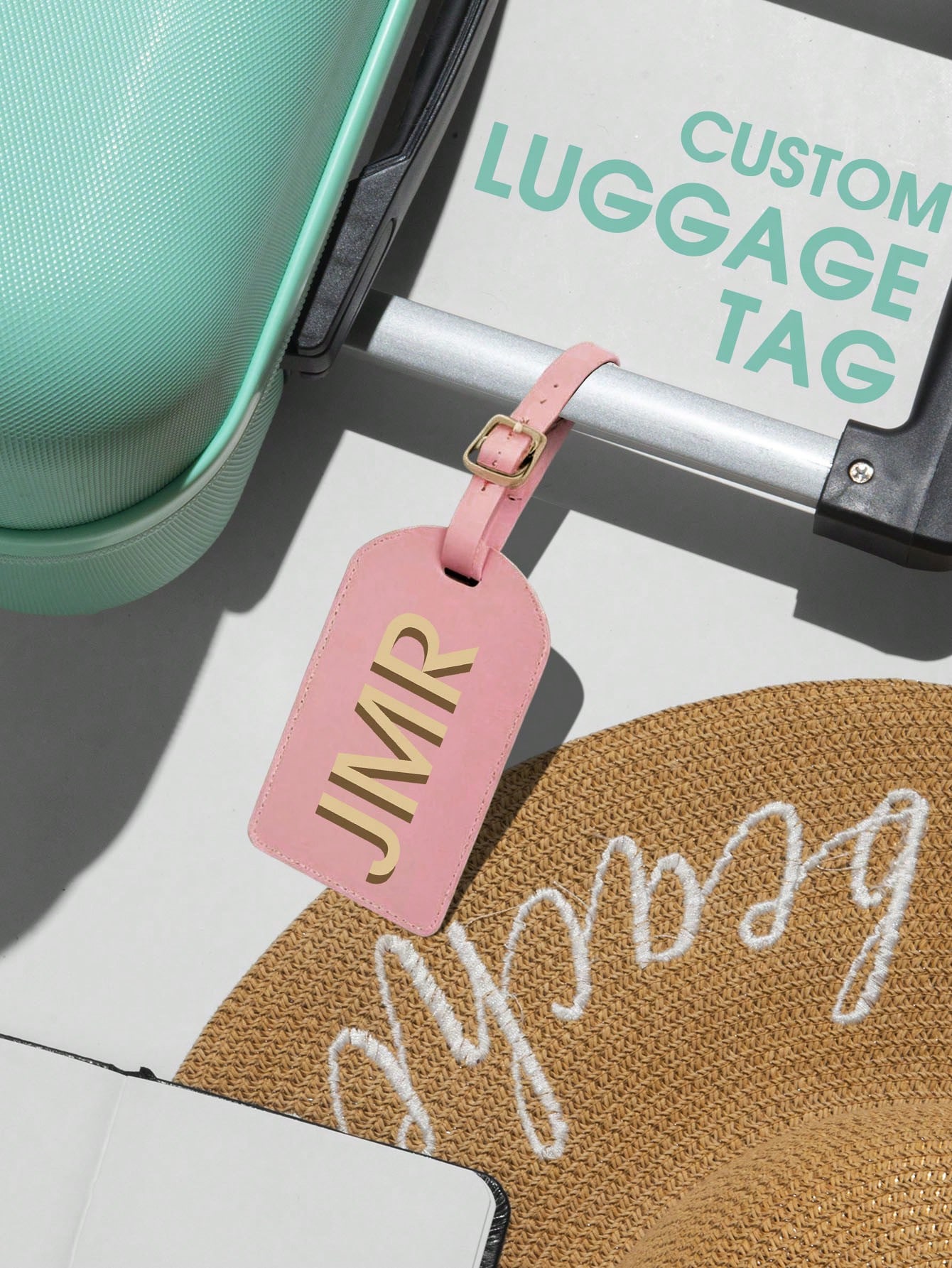 Tag Bagasi Inisial Pribadi Hur - Travel Accessories International ulasan dan harga