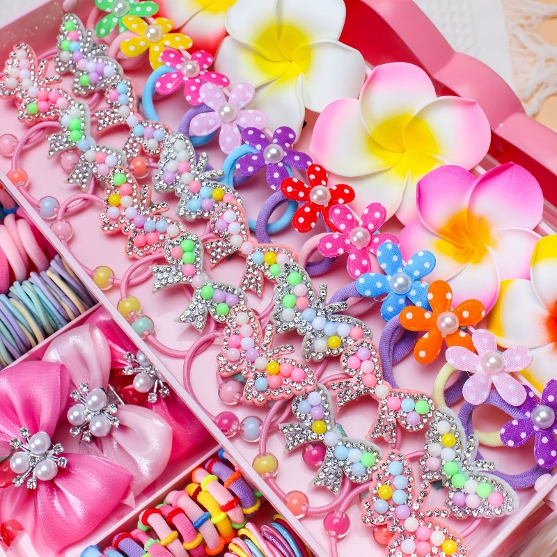 546Pcs Set Aksesoris Rambut El - Travel Accessories Girls ulasan dan harga