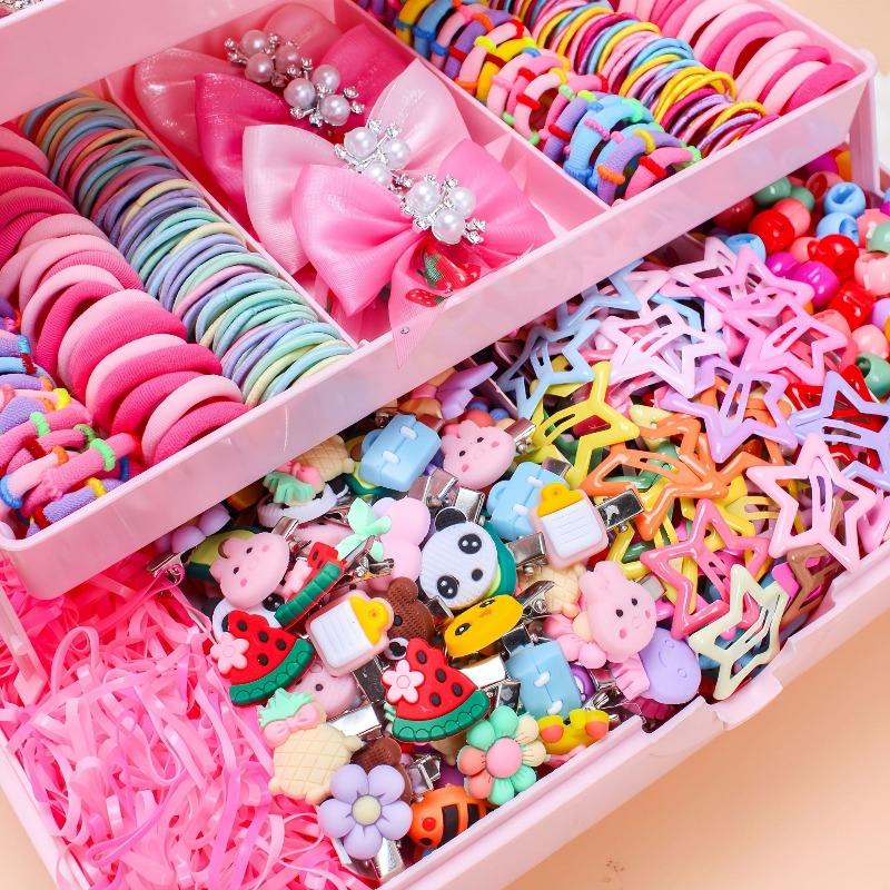 546Pcs Set Aksesoris Rambut El - Travel Accessories Girls ulasan dan harga