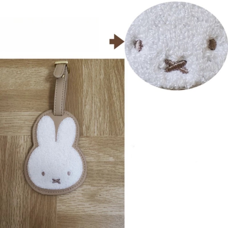 Tag Bagasi Kulit Seri Kartun M - Travel Accessories Cute ulasan dan harga