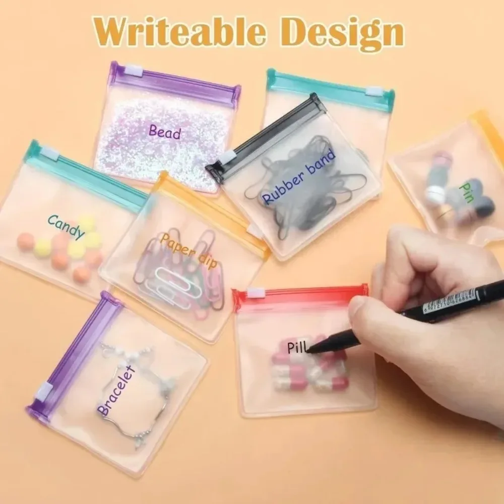 Tas Dispenser Pil Warna-warni  - Reusable Zip Bag ulasan dan harga