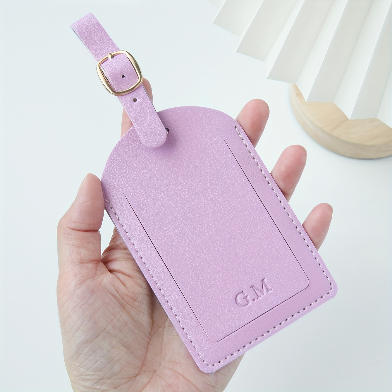 1 Buah Label Bagasi Inisial Ku - Travel Accessories International ulasan dan harga