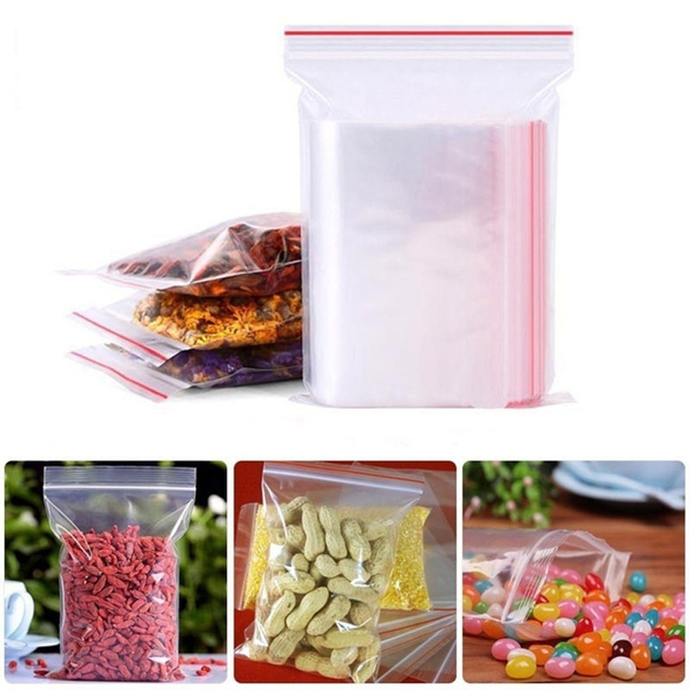 100-1000 Buah Kantong Plastik  - Reusable Zip Bag ulasan dan harga