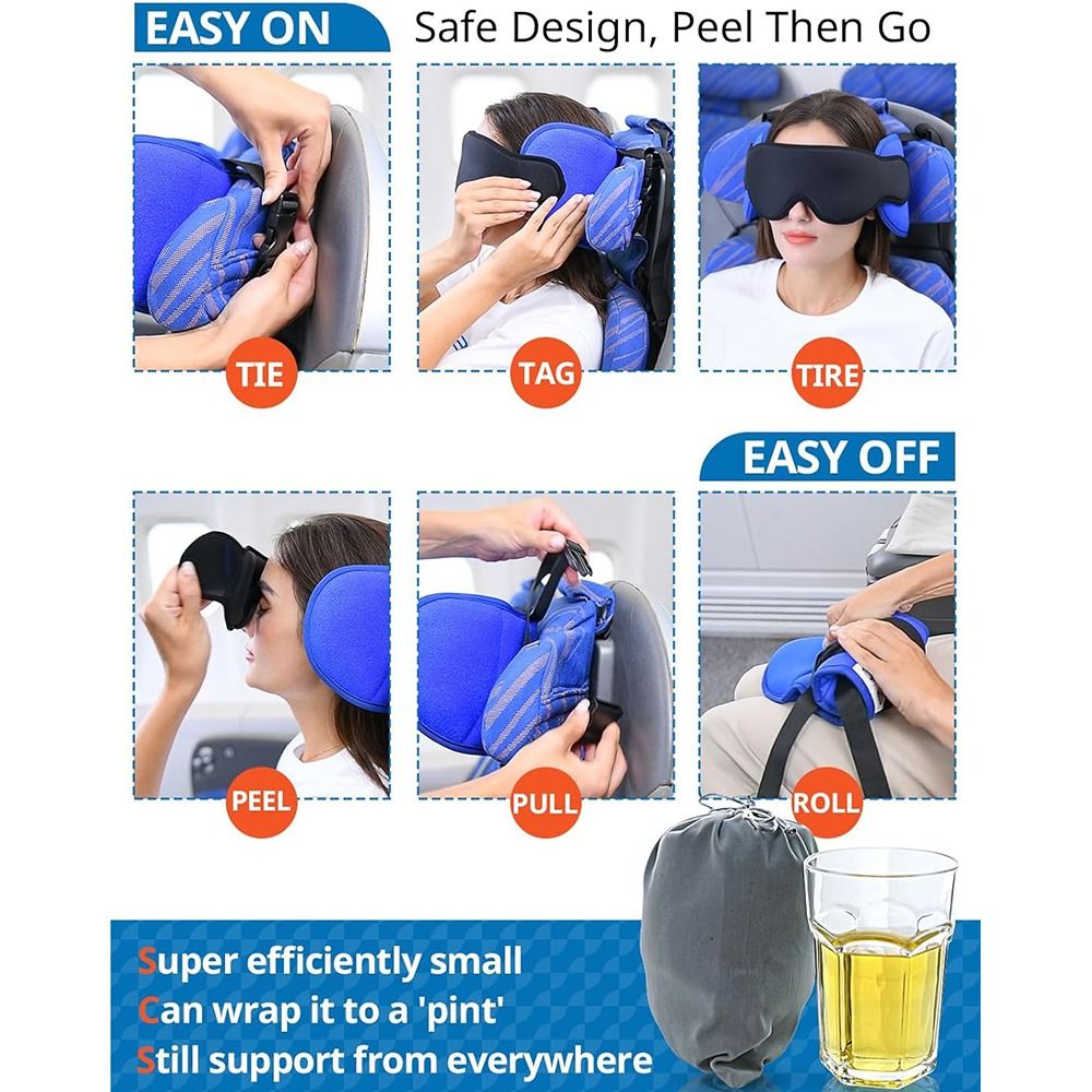 Bantal Perjalanan 3D Kontur Ba - Travel Accessories For Road Trip ulasan dan harga