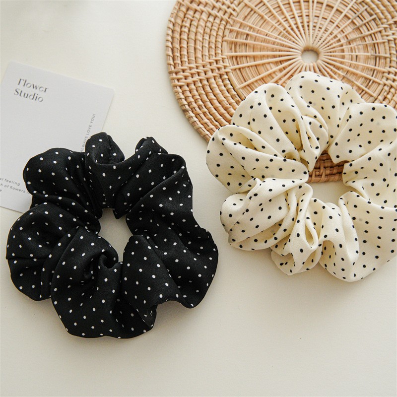 11Cm/14Cm Dot Kain Scrunchies  - Travel Accessories Girls ulasan dan harga