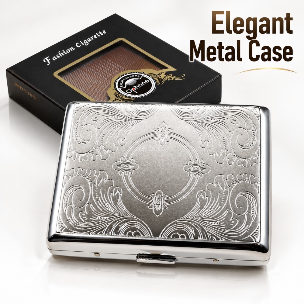 Kotak Rokok Stainless Steel Be - Travel Accessories Us ulasan dan harga