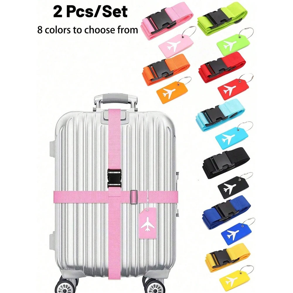 Set Tali Pengikat Koper dengan - Travel Accessories International ulasan dan harga