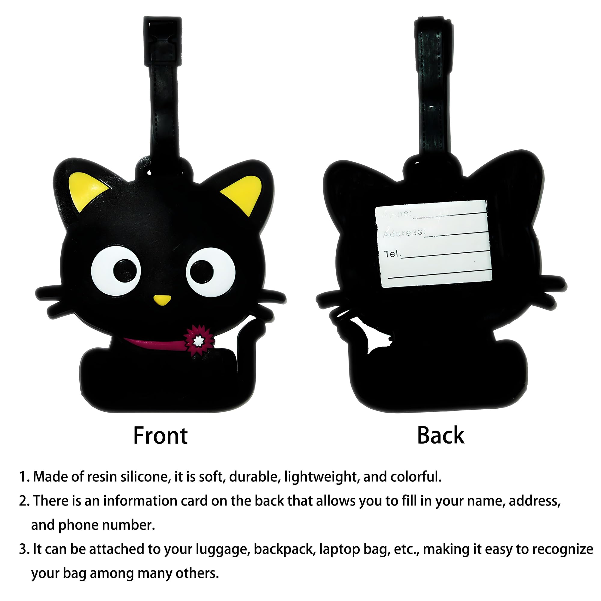 Tag Bagasi Hewan Lucu untuk Pe - Travel Accessories International ulasan dan harga