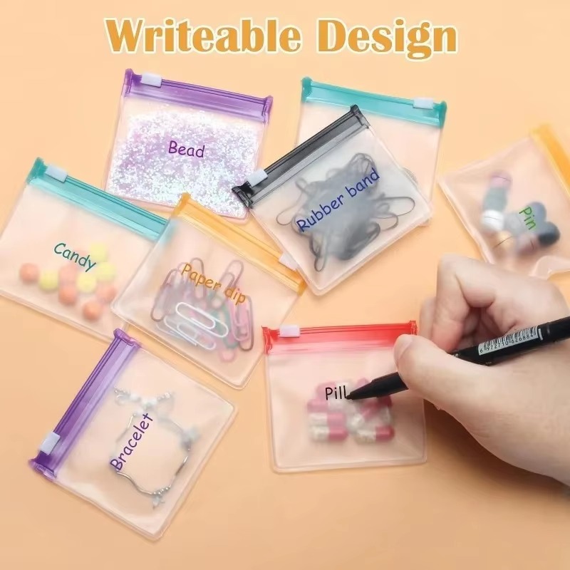 Kantong Dispenser Pil Mini Ber - Reusable Zip Bag ulasan dan harga
