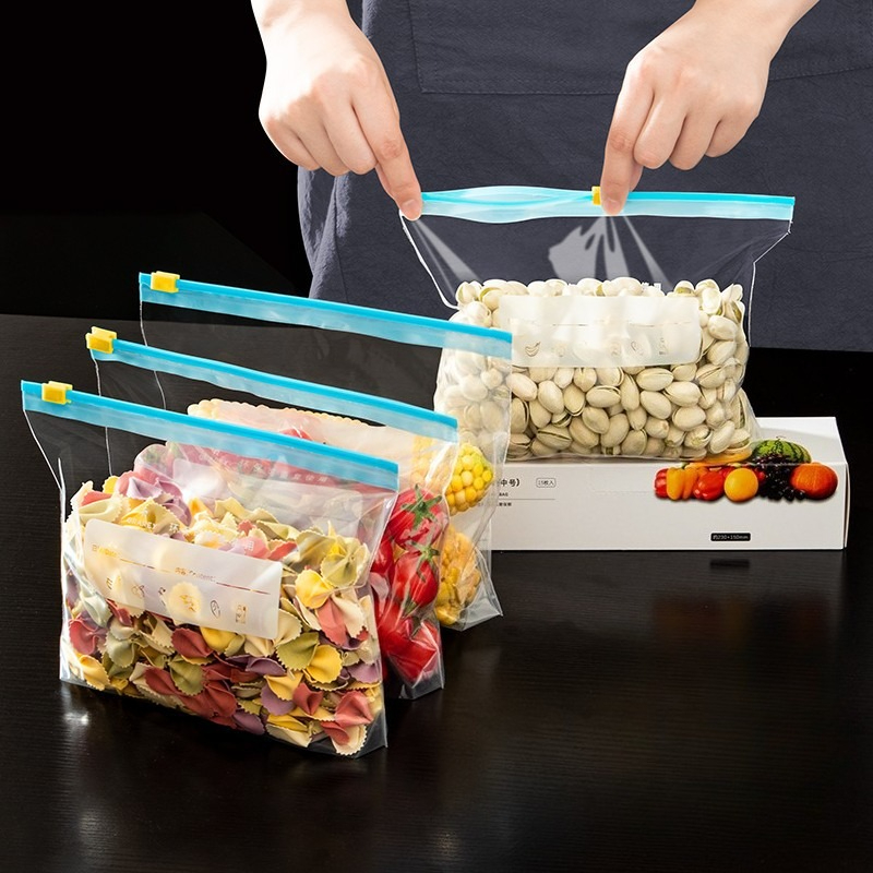 Tas Penyimpanan Makanan Kunci  - Reusable Zip Bag ulasan dan harga