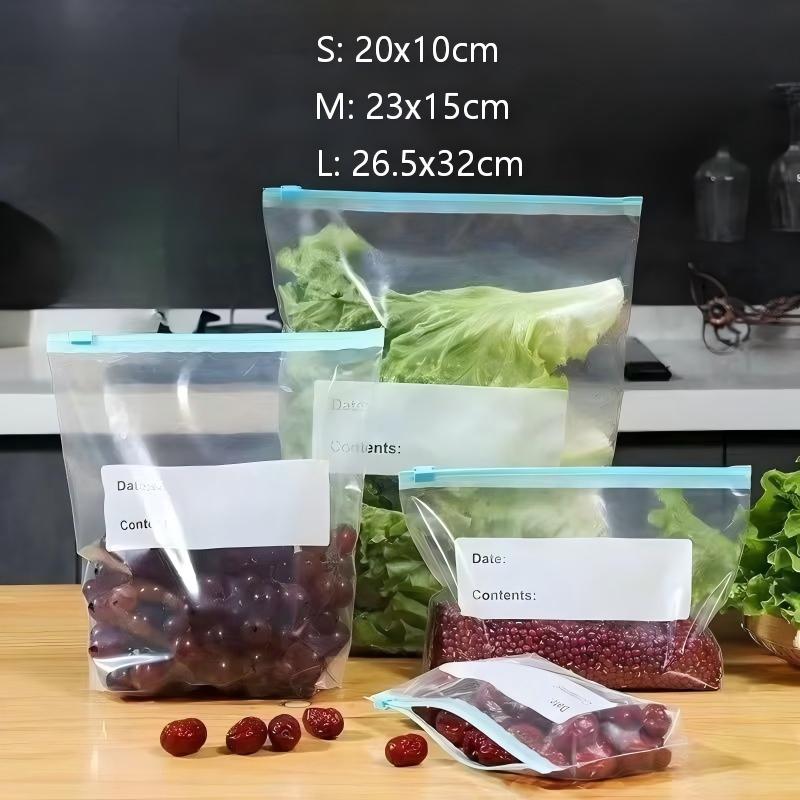Tas Penyimpanan Makanan Kunci  - Reusable Zip Bag ulasan dan harga
