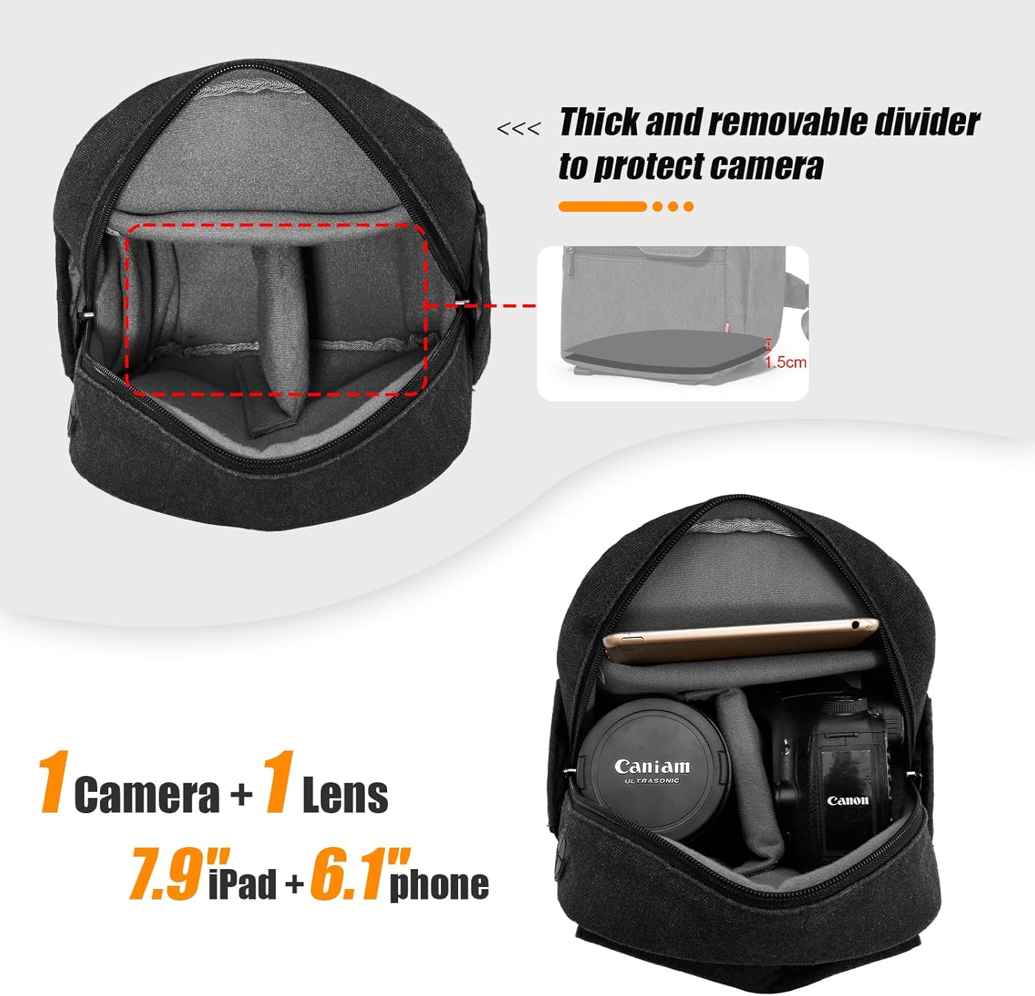 Tas kamera ringkas, tas selemp - Camera Bag Travel ulasan dan harga