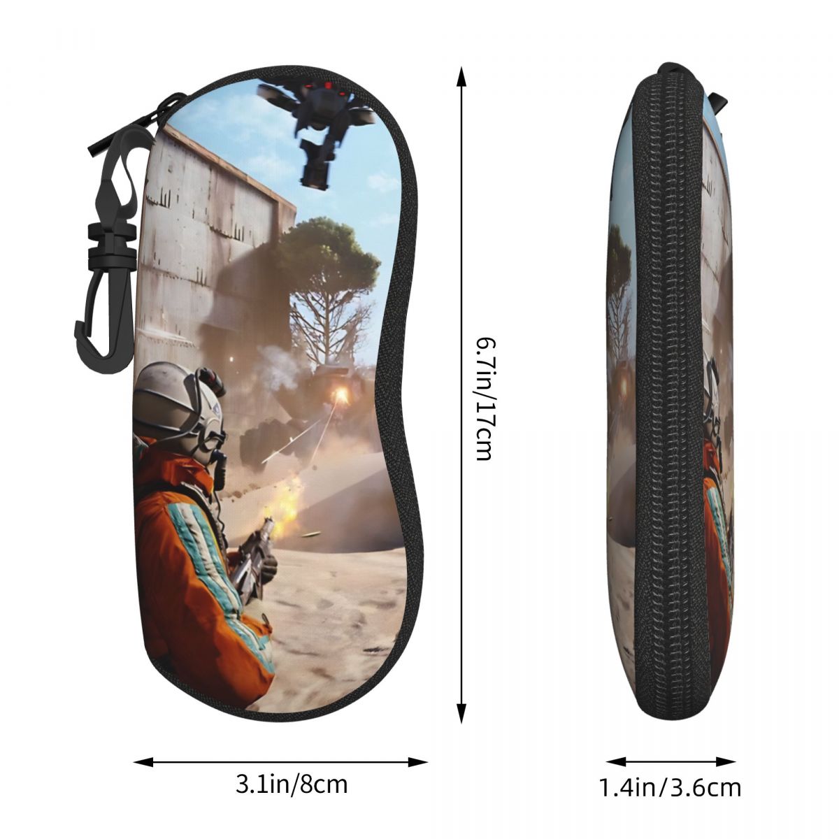 Kotak Kacamata ARC Raiders Kot - Travel Reading Accessories ulasan dan harga