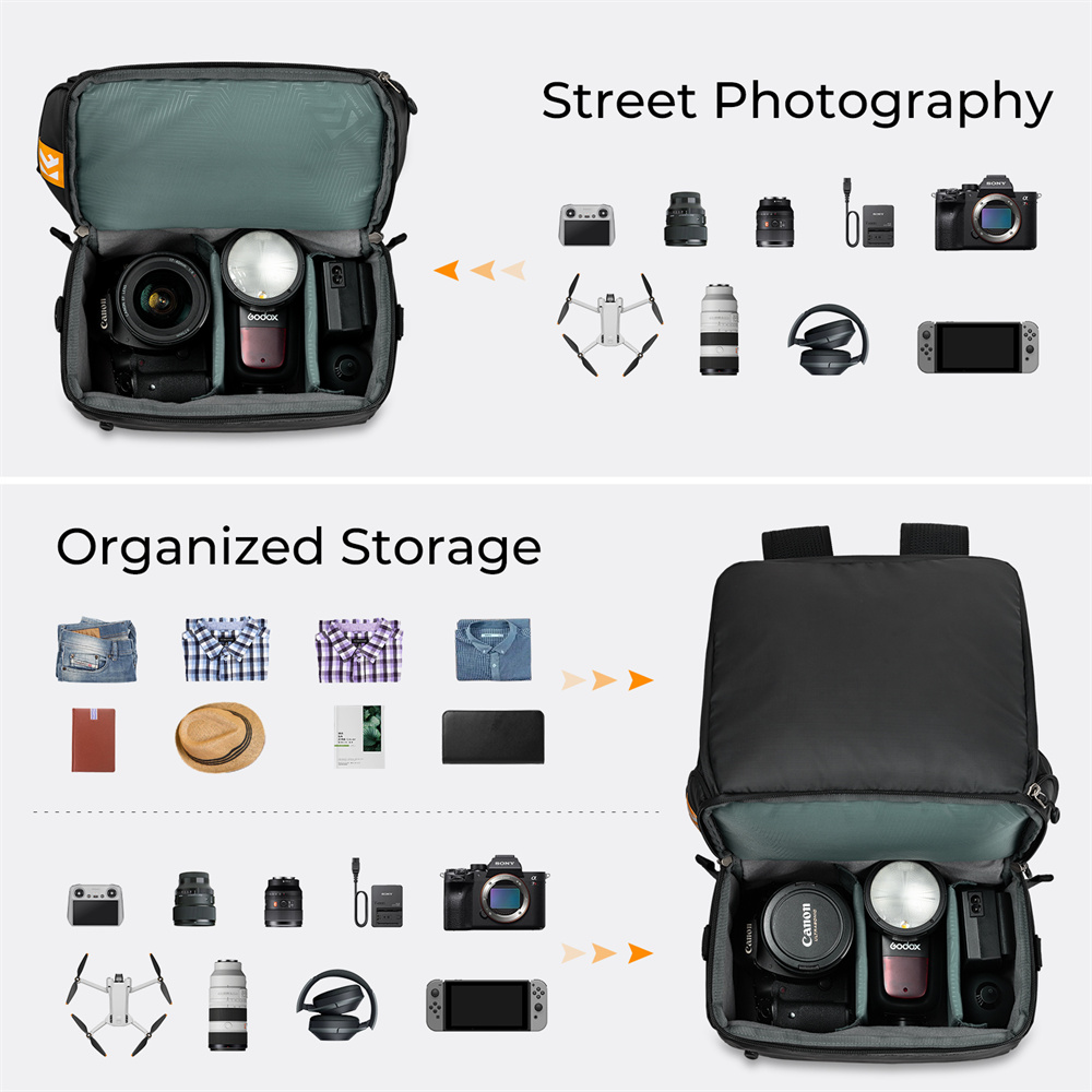K&F CONCEPT 22L Ransel Kamera  - Camera Bag Travel ulasan dan harga