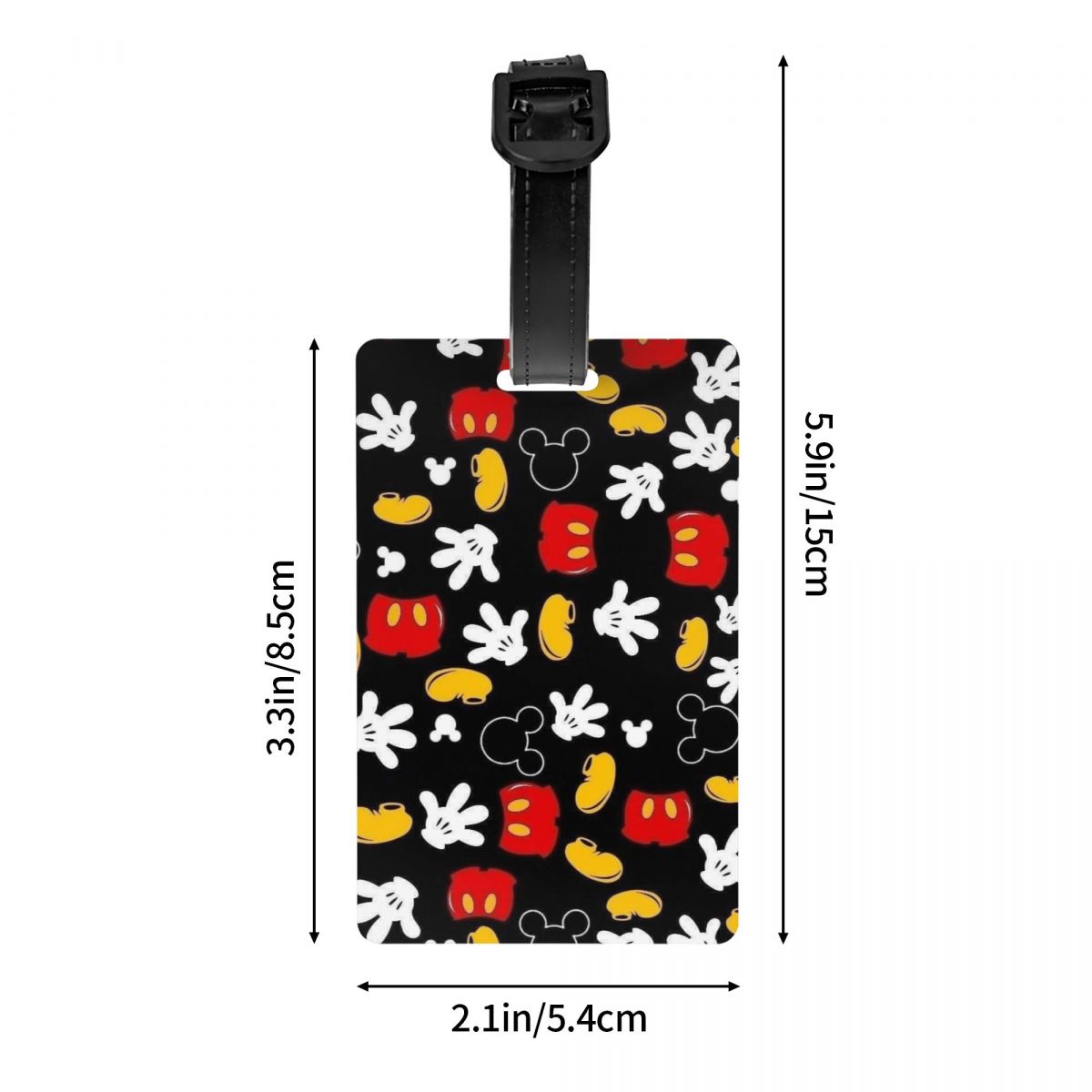 Tag Bagasi M-Mouse Kustom untu - Travel Accessories International ulasan dan harga