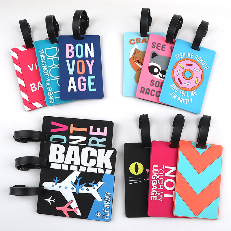 1 Buah Tag Bagasi PVC Hewan Ka - Travel Accessories International ulasan dan harga