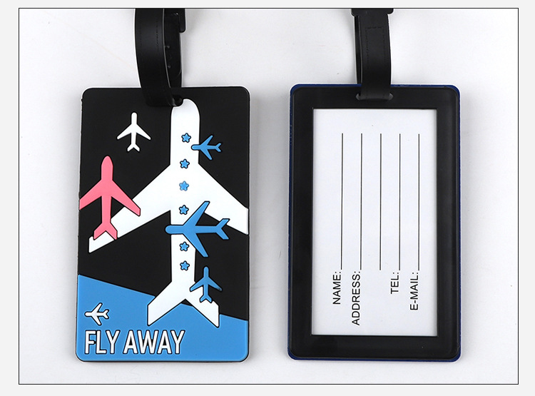 1 Buah Tag Bagasi PVC Hewan Ka - Travel Accessories International ulasan dan harga