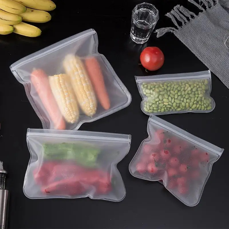 Wadah Penyimpanan Makanan Sili - Reusable Zip Bag ulasan dan harga