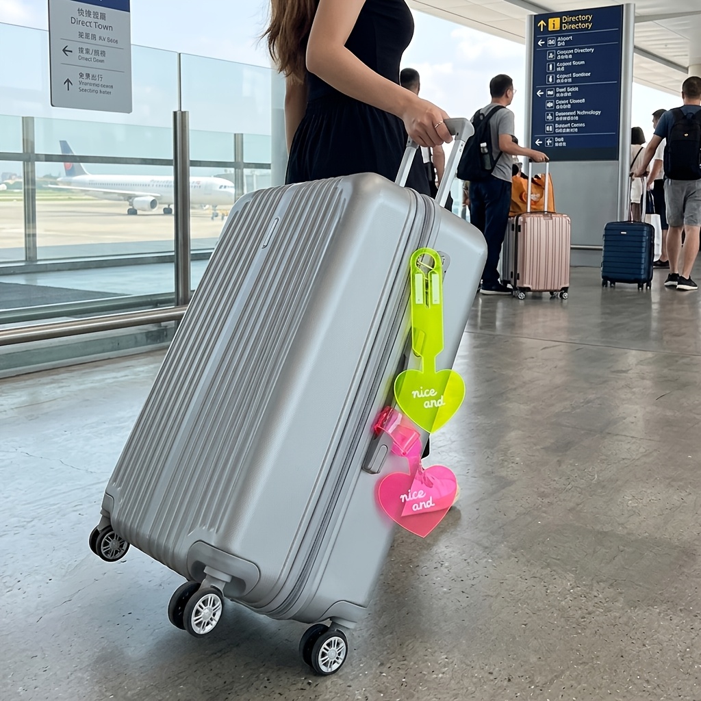 4 buah Label Bagasi Berbentuk  - Travel Accessories International ulasan dan harga