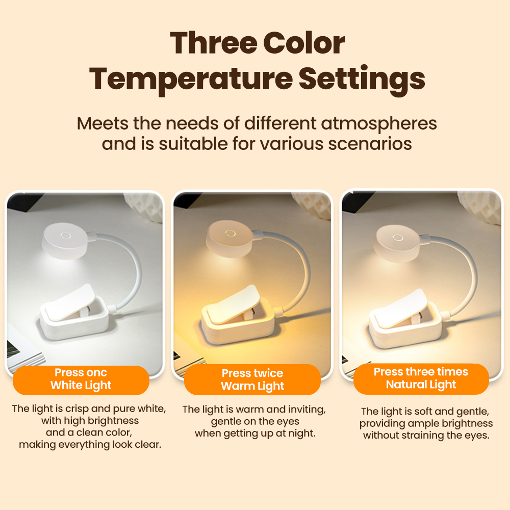 Lampu Baca LED Bertenaga Bater - Travel Reading Accessories ulasan dan harga