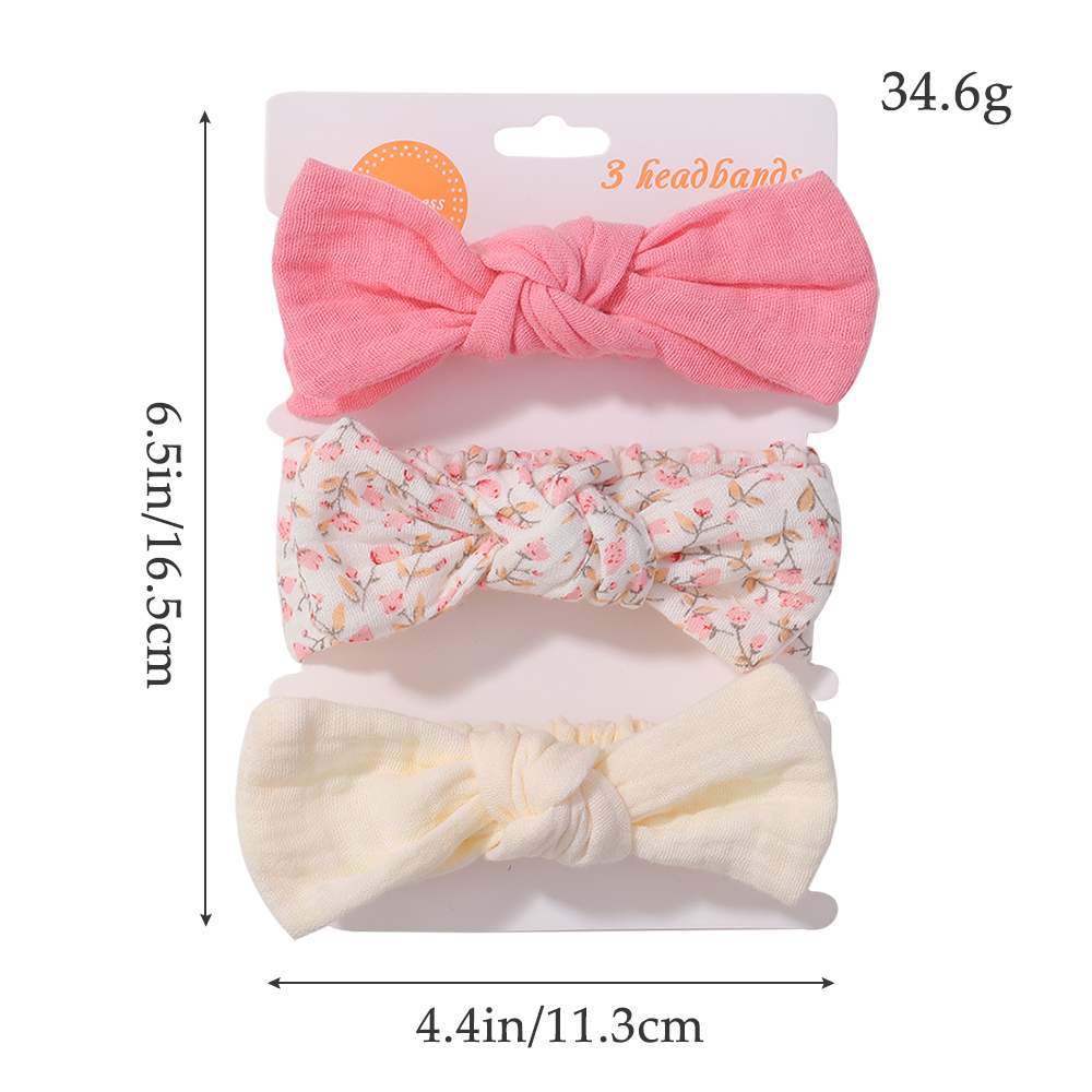 3 Buah/Set Ikat Kepala Busur E - Travel Accessories With Toddler ulasan dan harga
