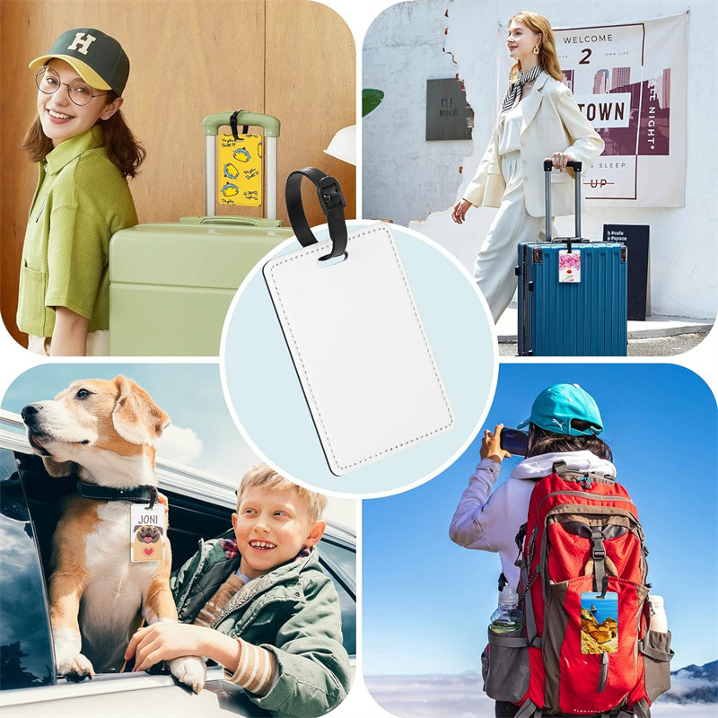 Tag Bagasi Kulit PU Gambar Kus - Travel Accessories International ulasan dan harga