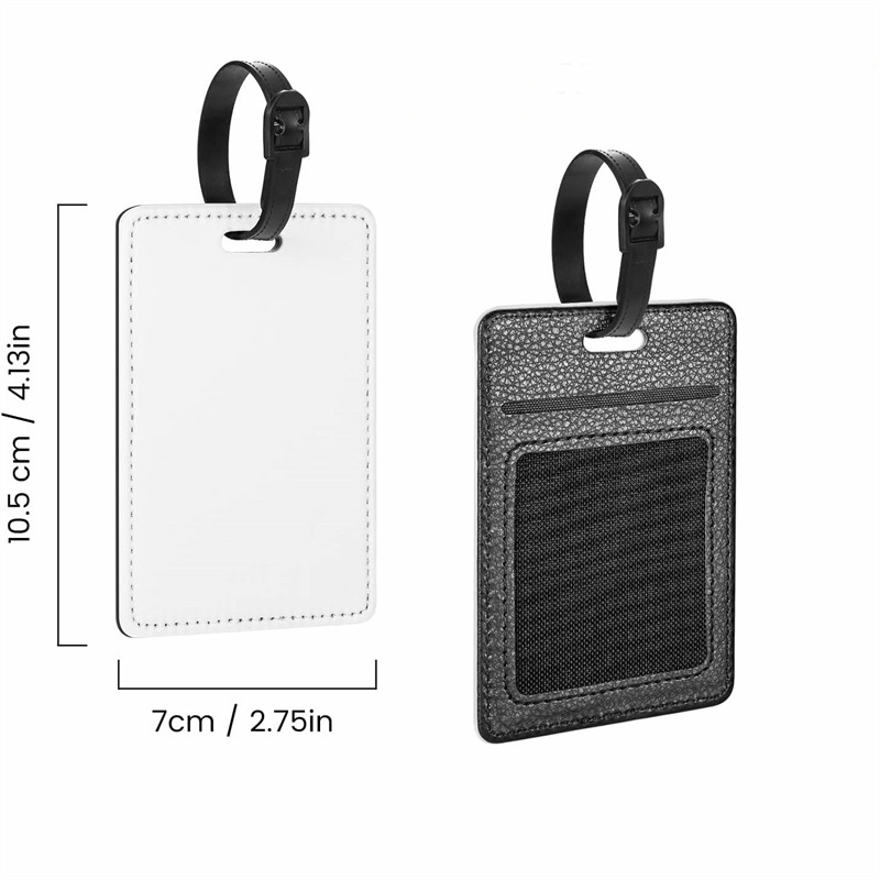 Tag Bagasi Kulit PU Gambar Kus - Travel Accessories International ulasan dan harga