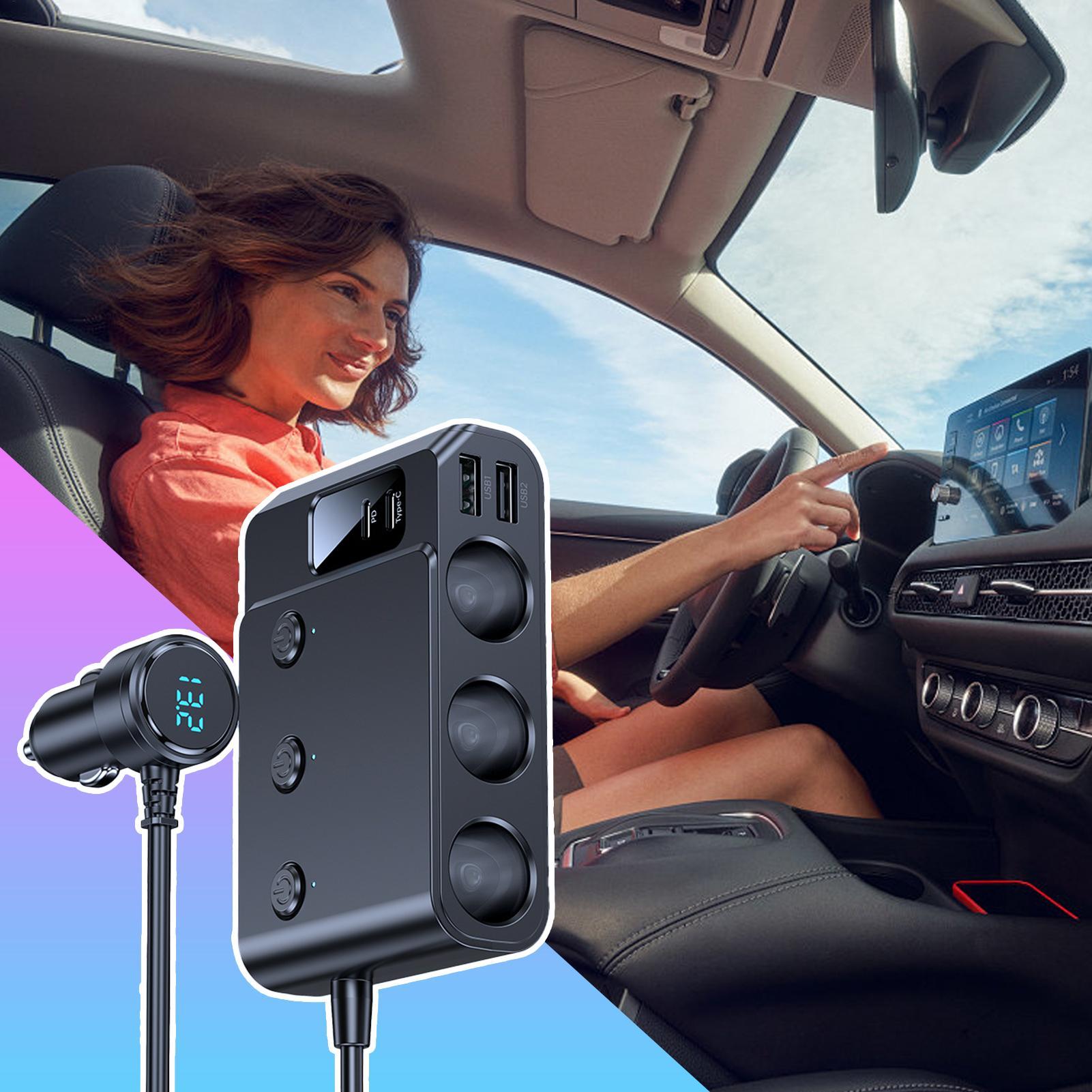 Port Pengisian Daya Mobil Peng - Travel Accessories For Road Trip ulasan dan harga
