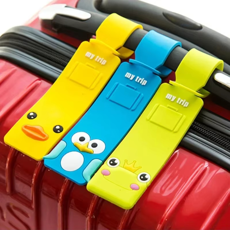 5pcs Tag Bagasi Silikon Cantik - Travel Accessories International ulasan dan harga