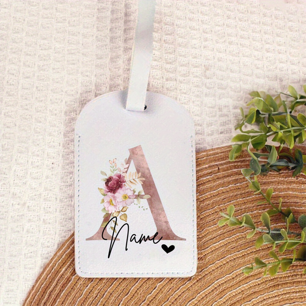 Tag Bagasi PU yang Dipersonali - Travel Accessories International ulasan dan harga
