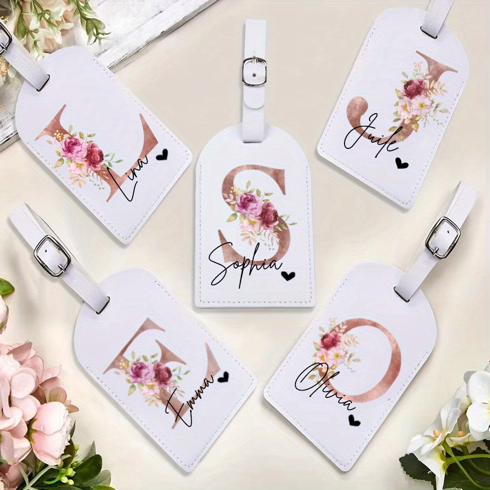Tag Bagasi PU yang Dipersonali - Travel Accessories International ulasan dan harga
