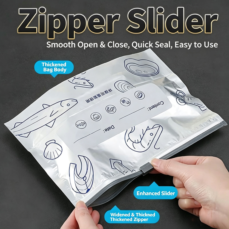 ​ Kantong Aluminium Foil Reusa - Reusable Zip Bag ulasan dan harga