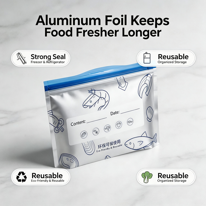 ​ Kantong Aluminium Foil Reusa - Reusable Zip Bag ulasan dan harga