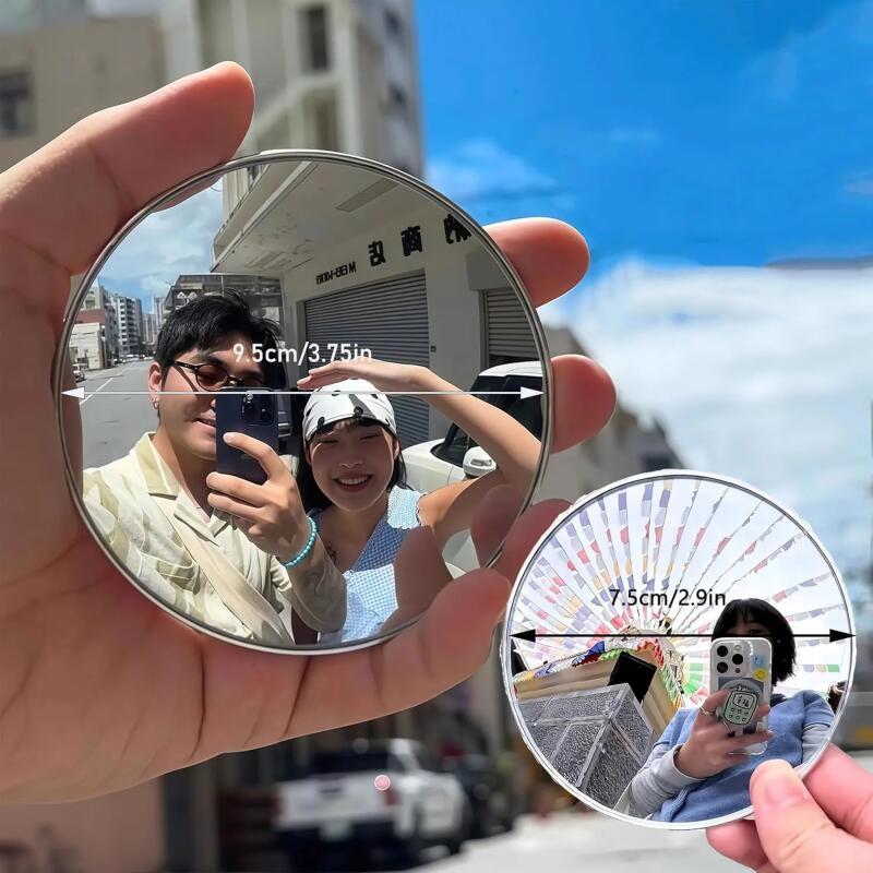Cermin Selfie Genggam Portabel - Travel Accessories Us ulasan dan harga