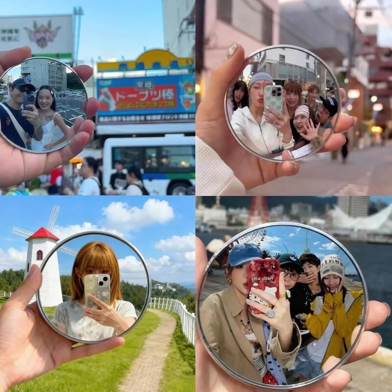 Cermin Selfie Genggam Portabel - Travel Accessories Us ulasan dan harga