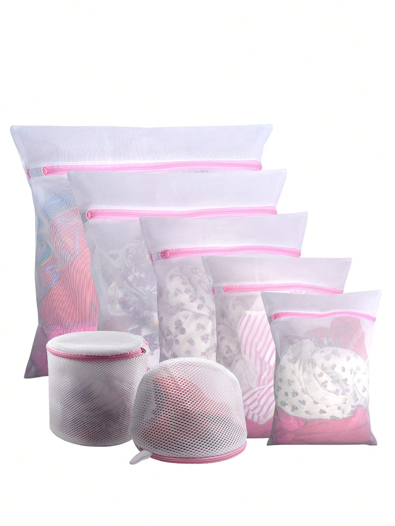 3 Buah/Set Tas Cucian Beritsle - Reusable Zip Bag ulasan dan harga