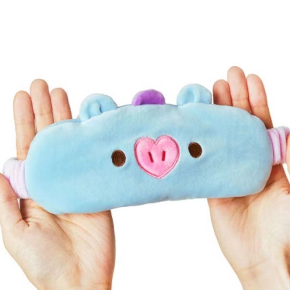 Masker mata boneka plush BT21  - Travel Accessories Cute ulasan dan harga